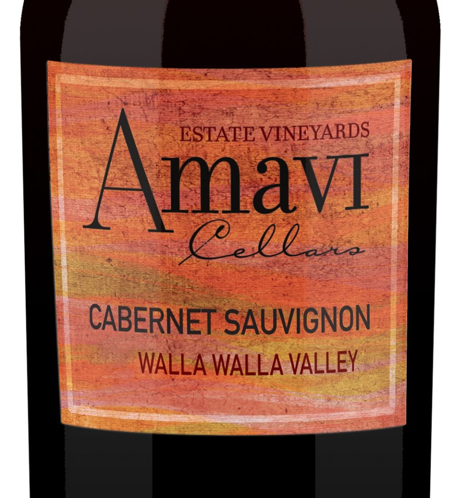 Amavi Cellars Wine label