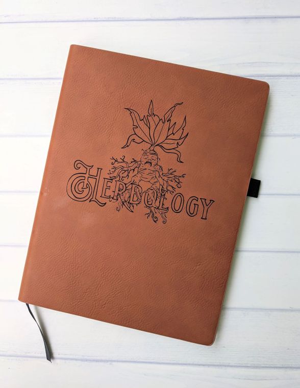 vegan leather journal